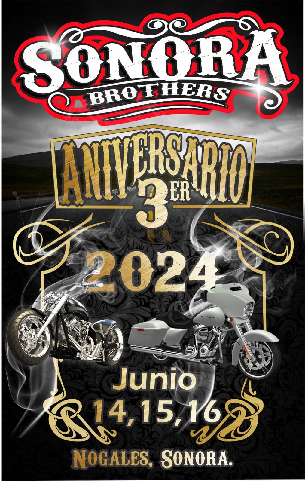 3er aniversario sonora brothers